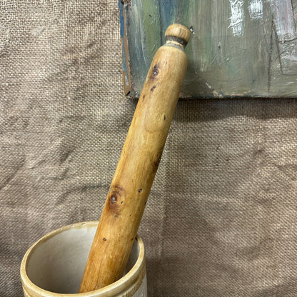 Antique French Rolling Pin The Blind Mole