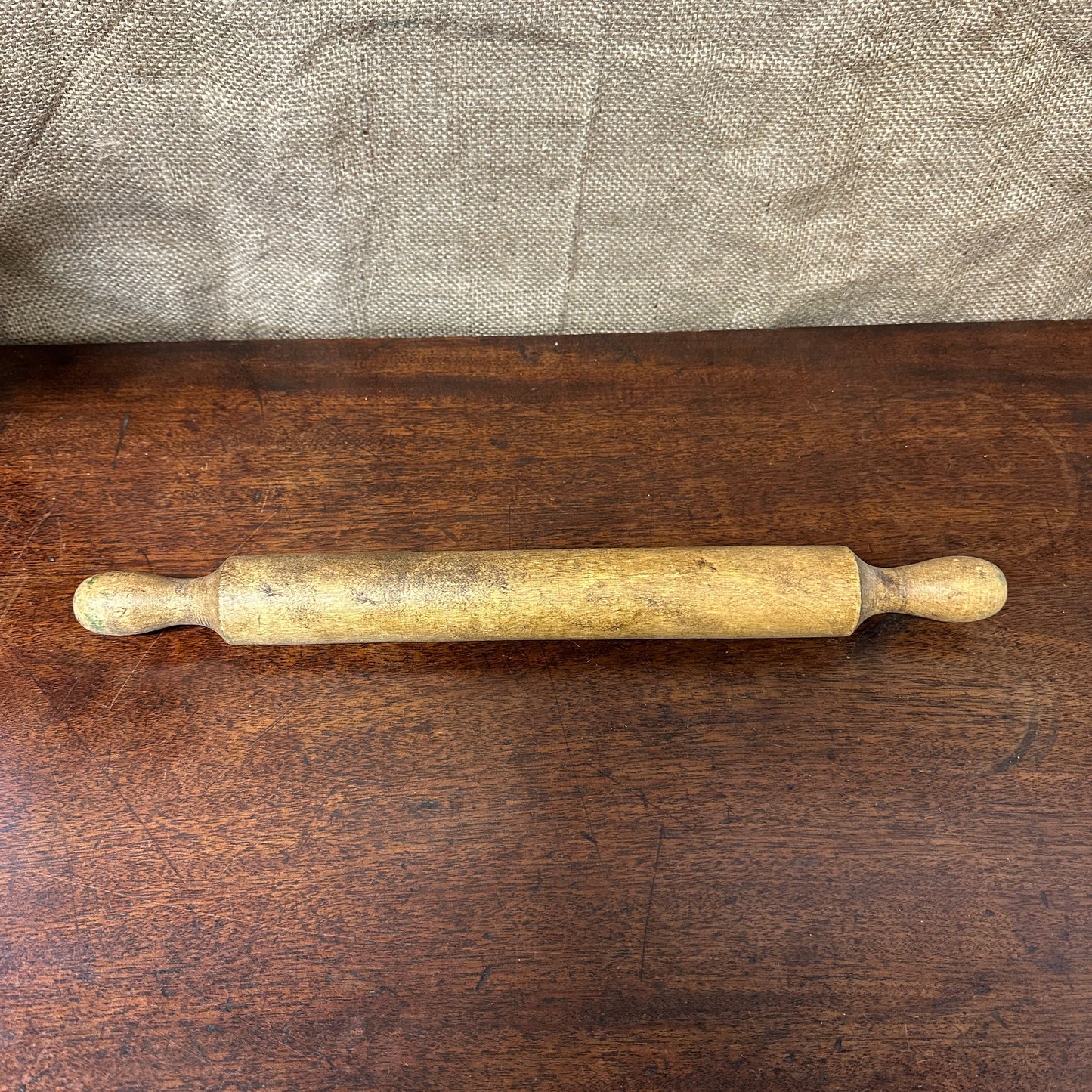 Antique Wooden Rolling Pin The Blind Mole