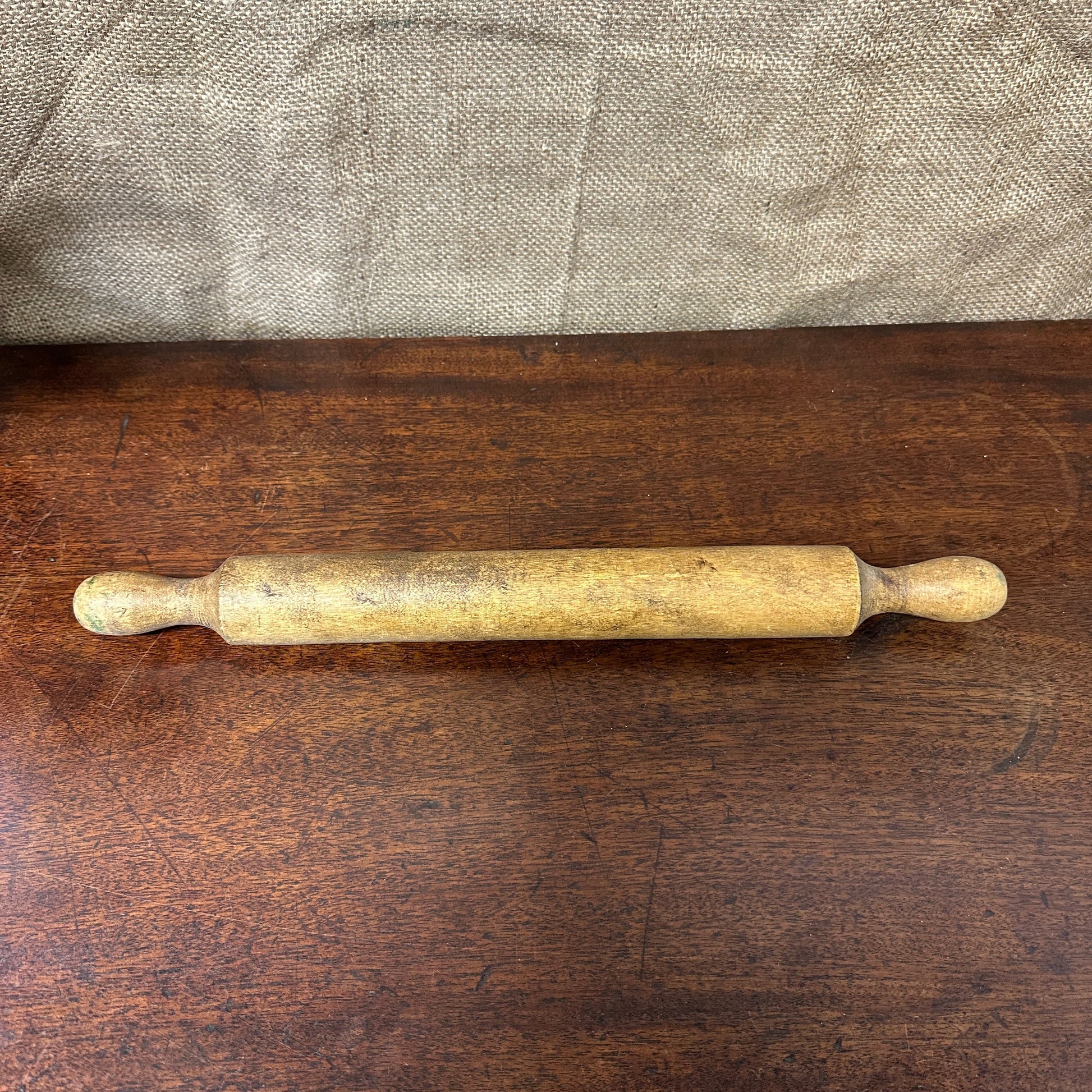 Antique Wooden Rolling Pin The Blind Mole