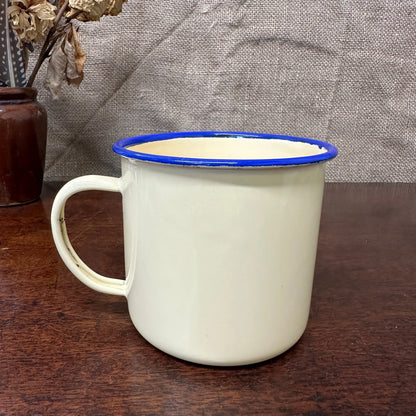 Buttermilk Enamel Mug The Blind Mole