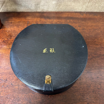 Black Leather Collar Keepsake Box The Blind Mole