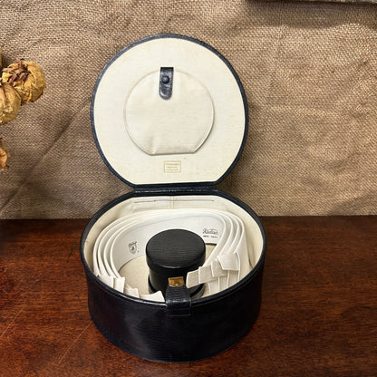 Black Leather Collar Keepsake Box The Blind Mole
