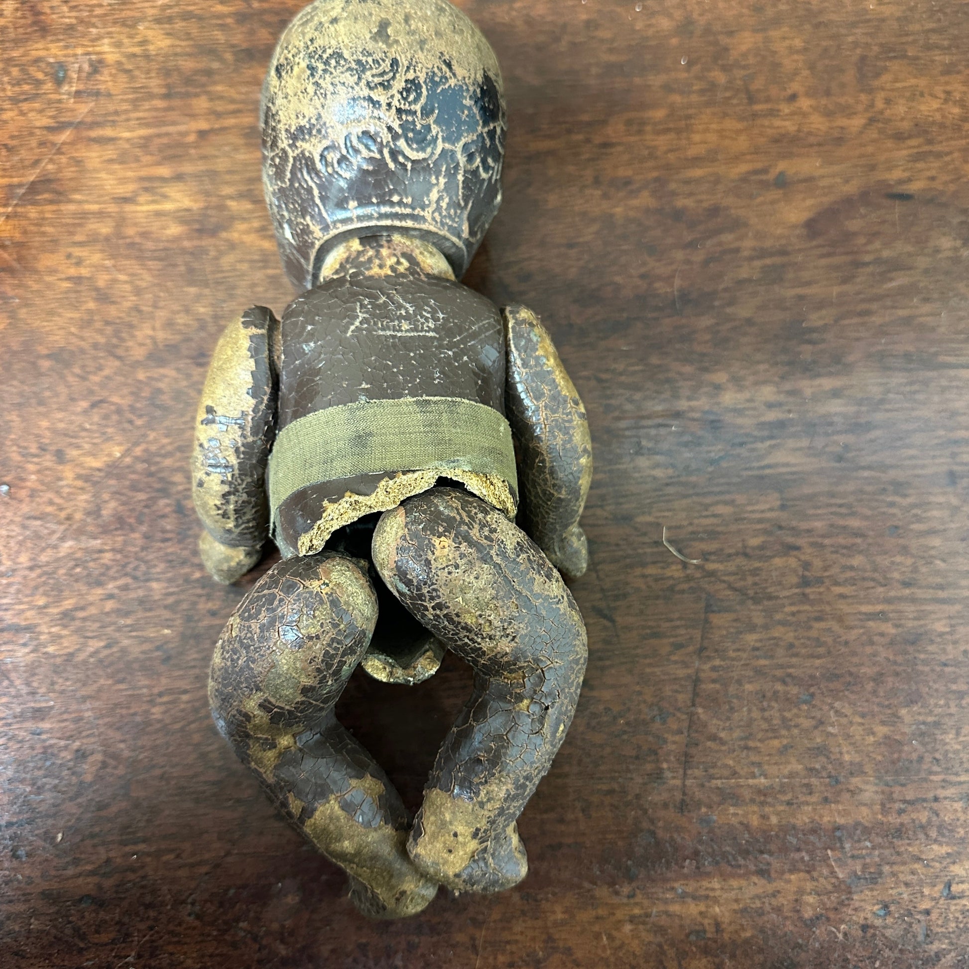 1930s Composition Reliable Canada Baby Doll The Blind Mole