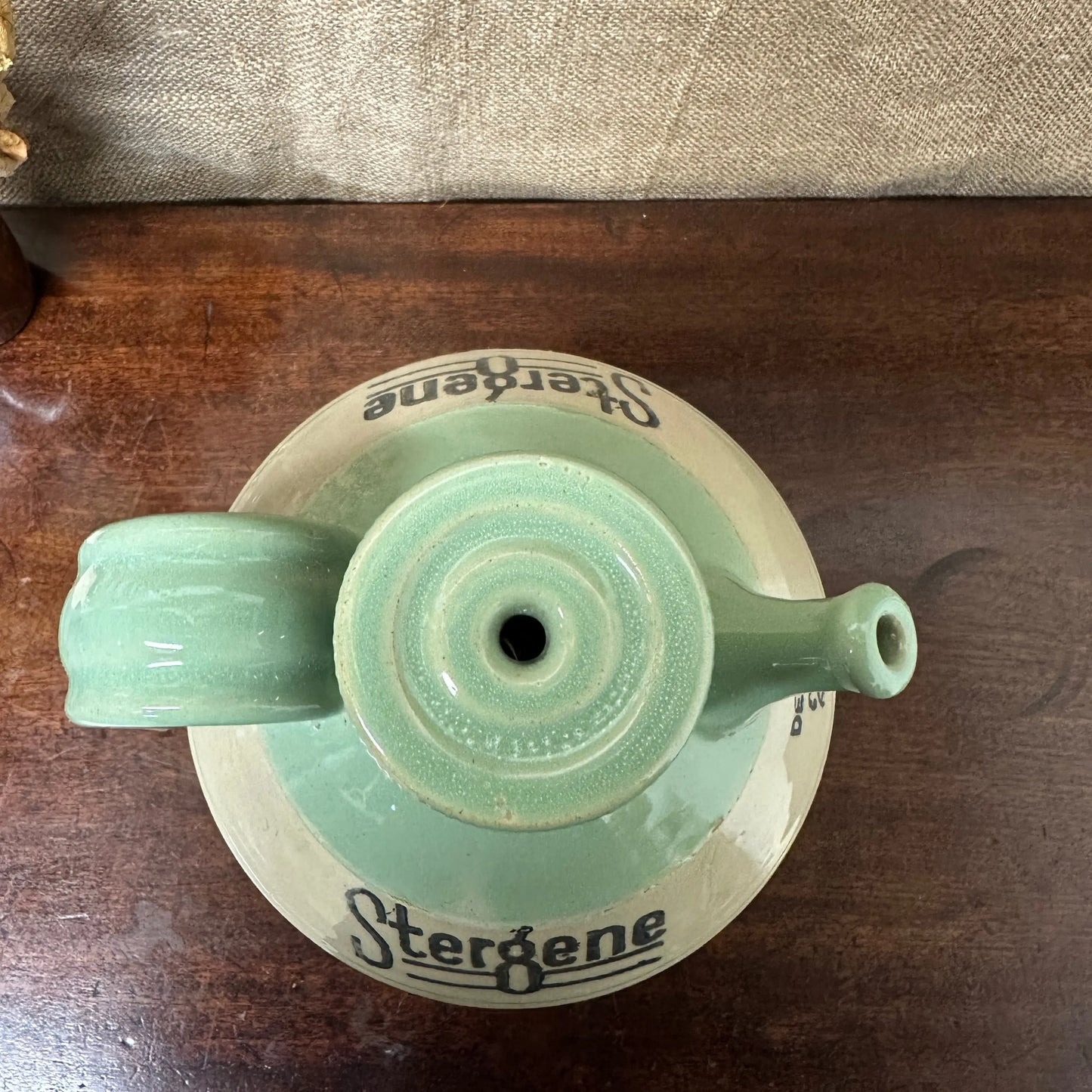 Large Stoneware Bottle Flagon Stergene The Blind Mole