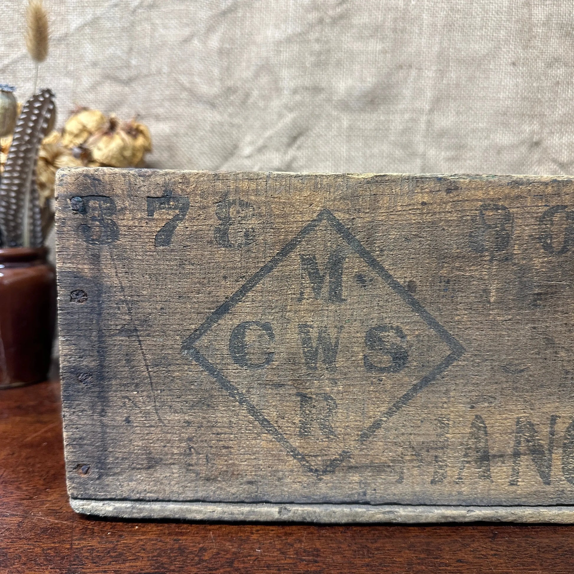 Wooden Crate, Bottle Rack Storage The Blind Mole