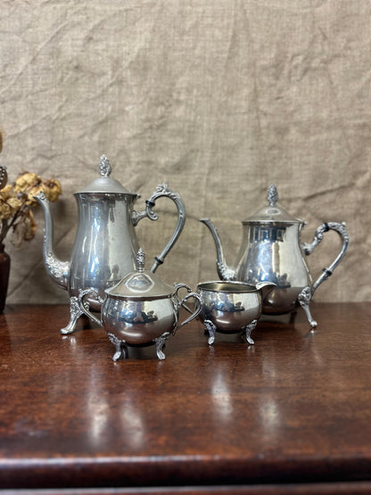 Victorian Style EPNS Tea and Coffee Set The Blind Mole