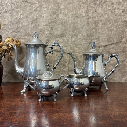 Victorian Style EPNS Tea and Coffee Set The Blind Mole