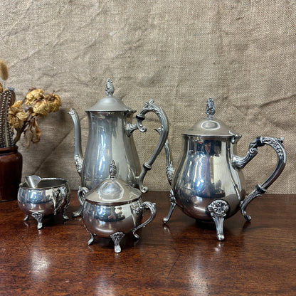 Victorian Style EPNS Tea and Coffee Set The Blind Mole