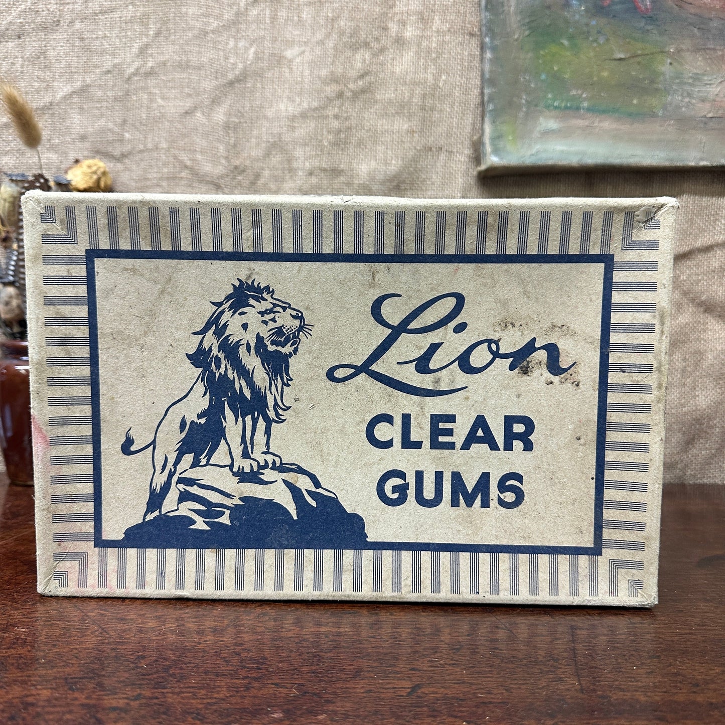 Vintage Packaging Lions Clear Gums The Blind Mole