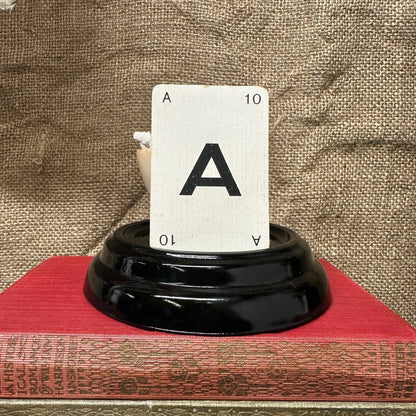 Black Amethyst Glass Art Deco Pedestals - The Blind Mole