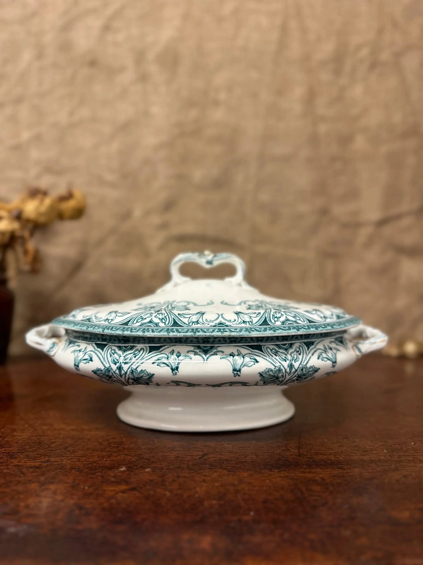 Davenport Edwardian Light Blue Tureen The Blind Mole