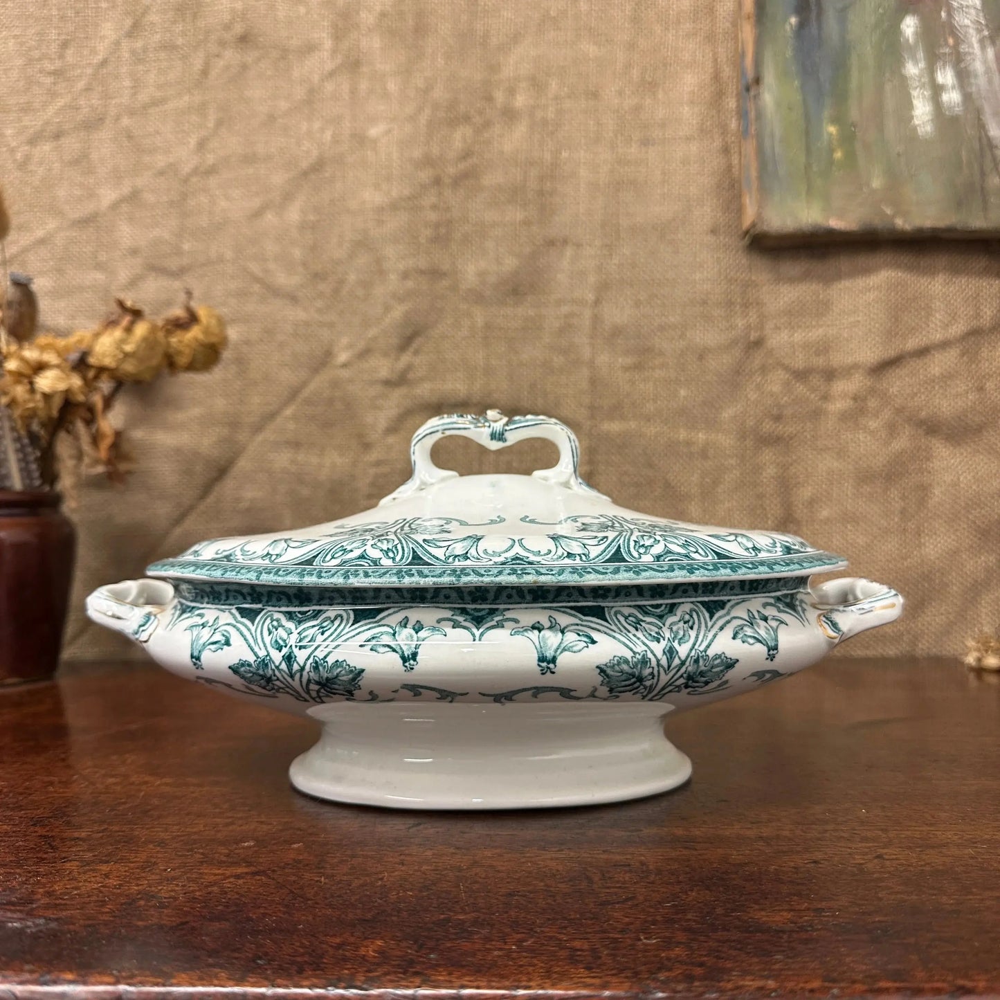 Davenport Edwardian Light Blue Tureen The Blind Mole