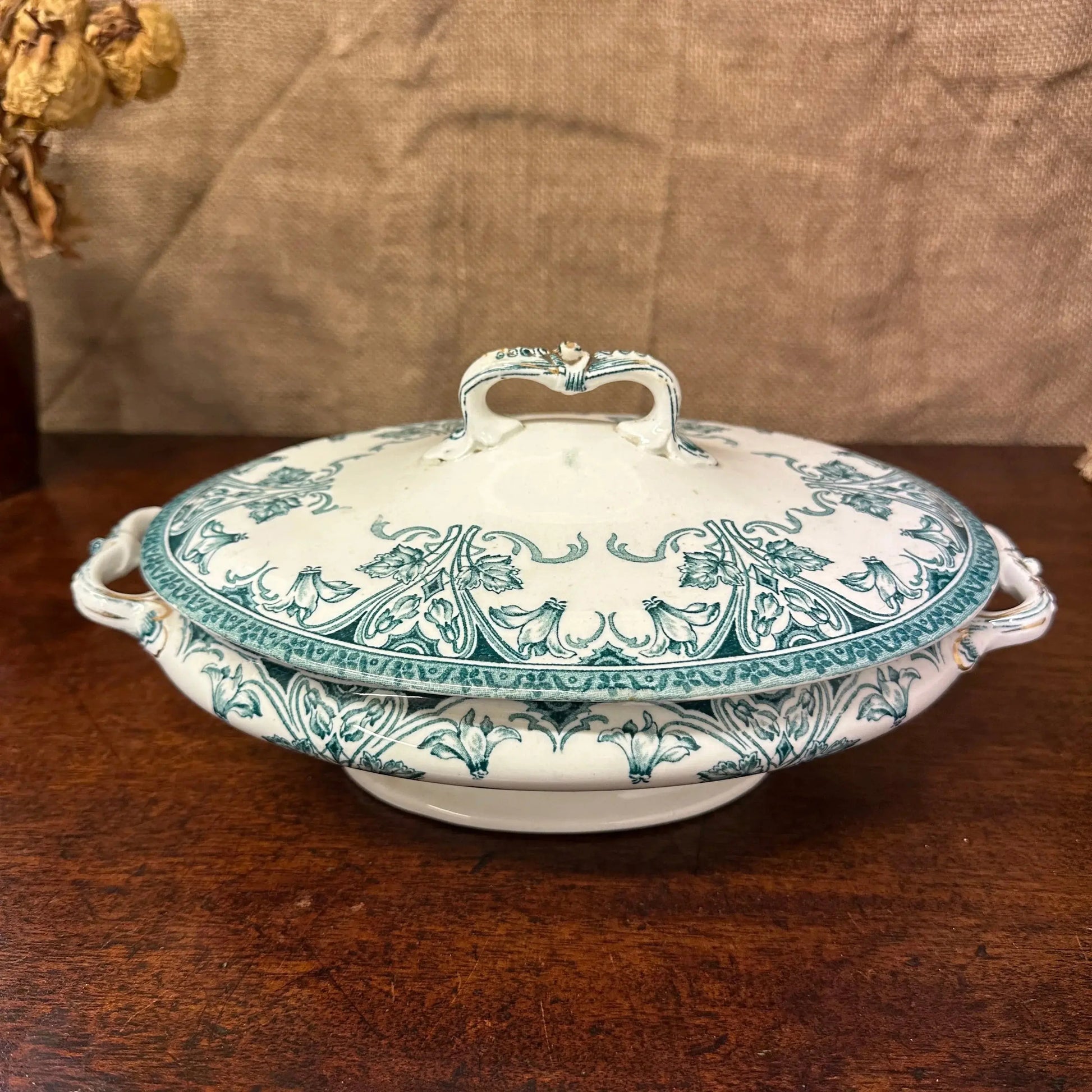 Davenport Edwardian Light Blue Tureen The Blind Mole