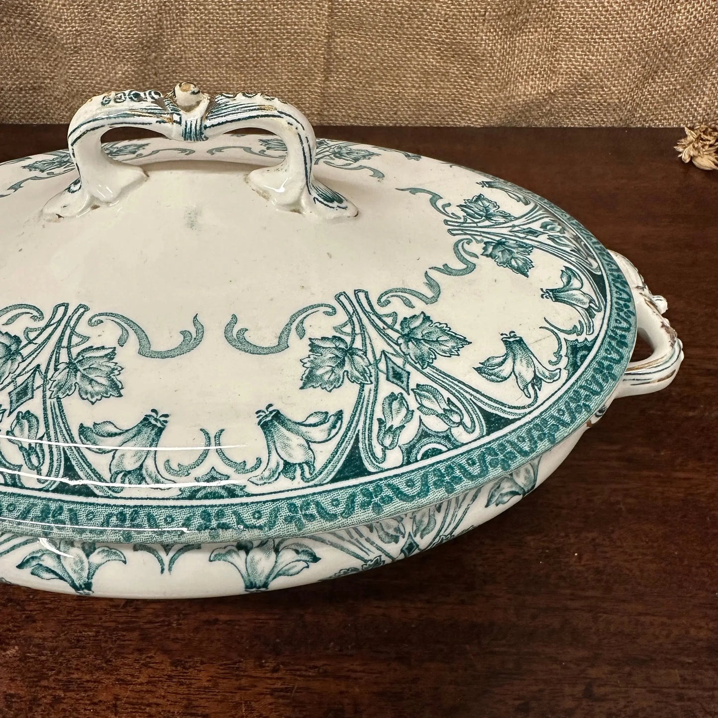 Davenport Edwardian Light Blue Tureen The Blind Mole