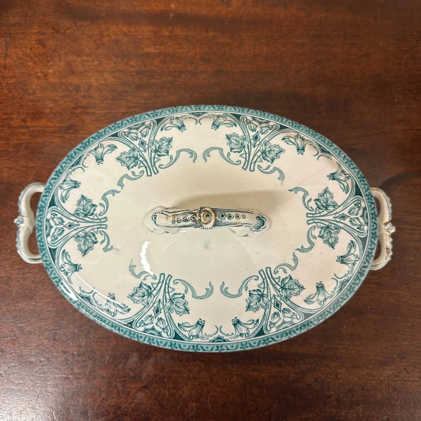 Davenport Edwardian Light Blue Tureen The Blind Mole