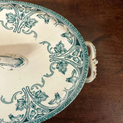 Davenport Edwardian Light Blue Tureen The Blind Mole
