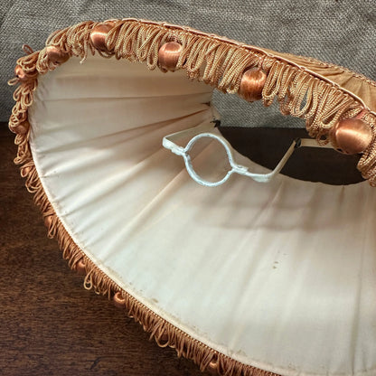 Vintage Orange Pleated Lamp Shade The Blind Mole