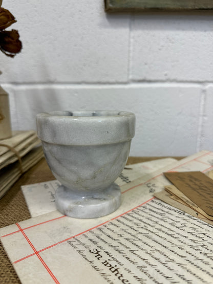 Vintage Marble Onyx Mortar