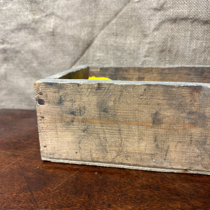 Shallow Wooden Crate The Blind Mole