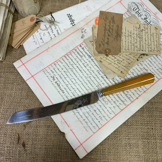 Bread Knife Phenolic Handle - The Blind Mole