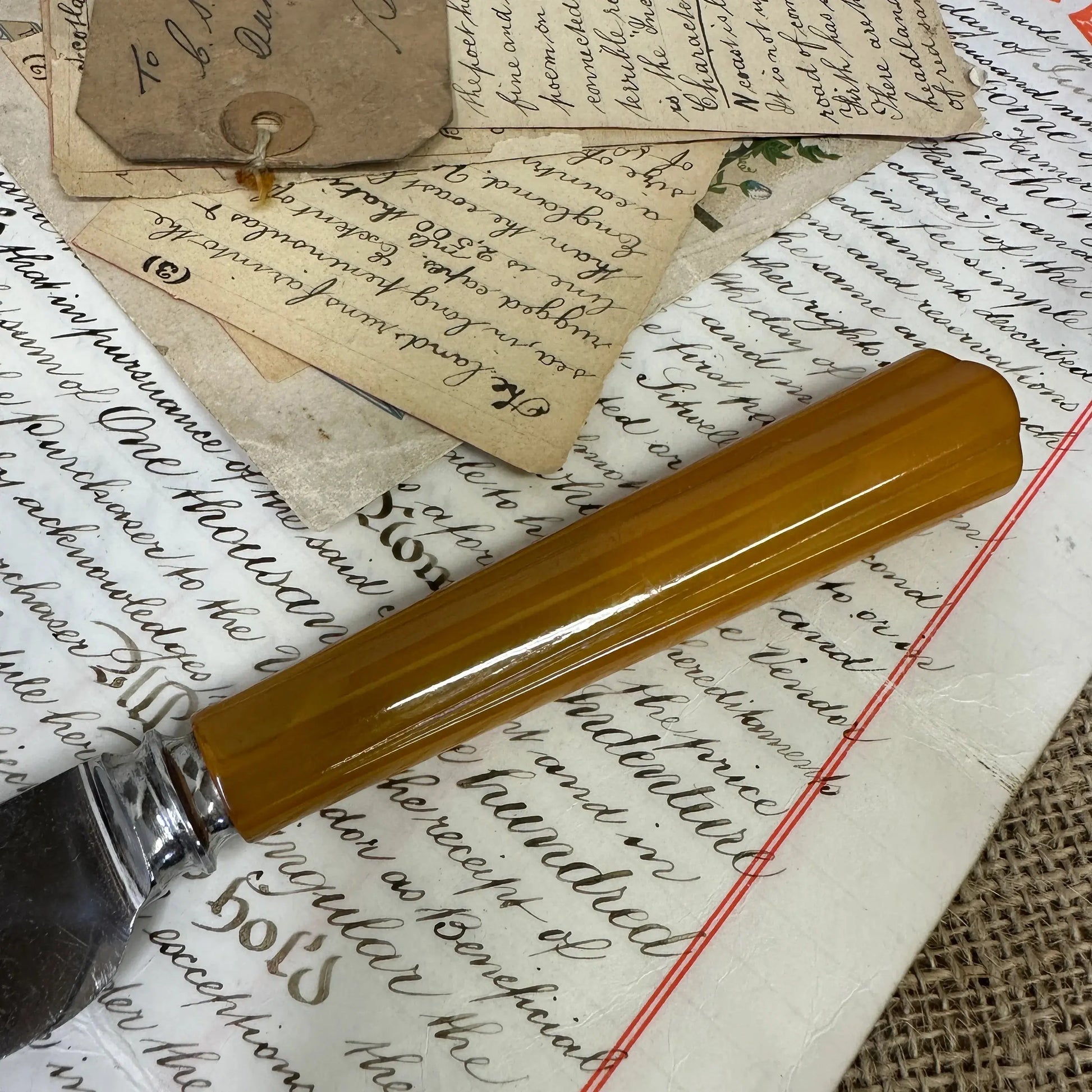 Bread Knife Phenolic Handle - The Blind Mole
