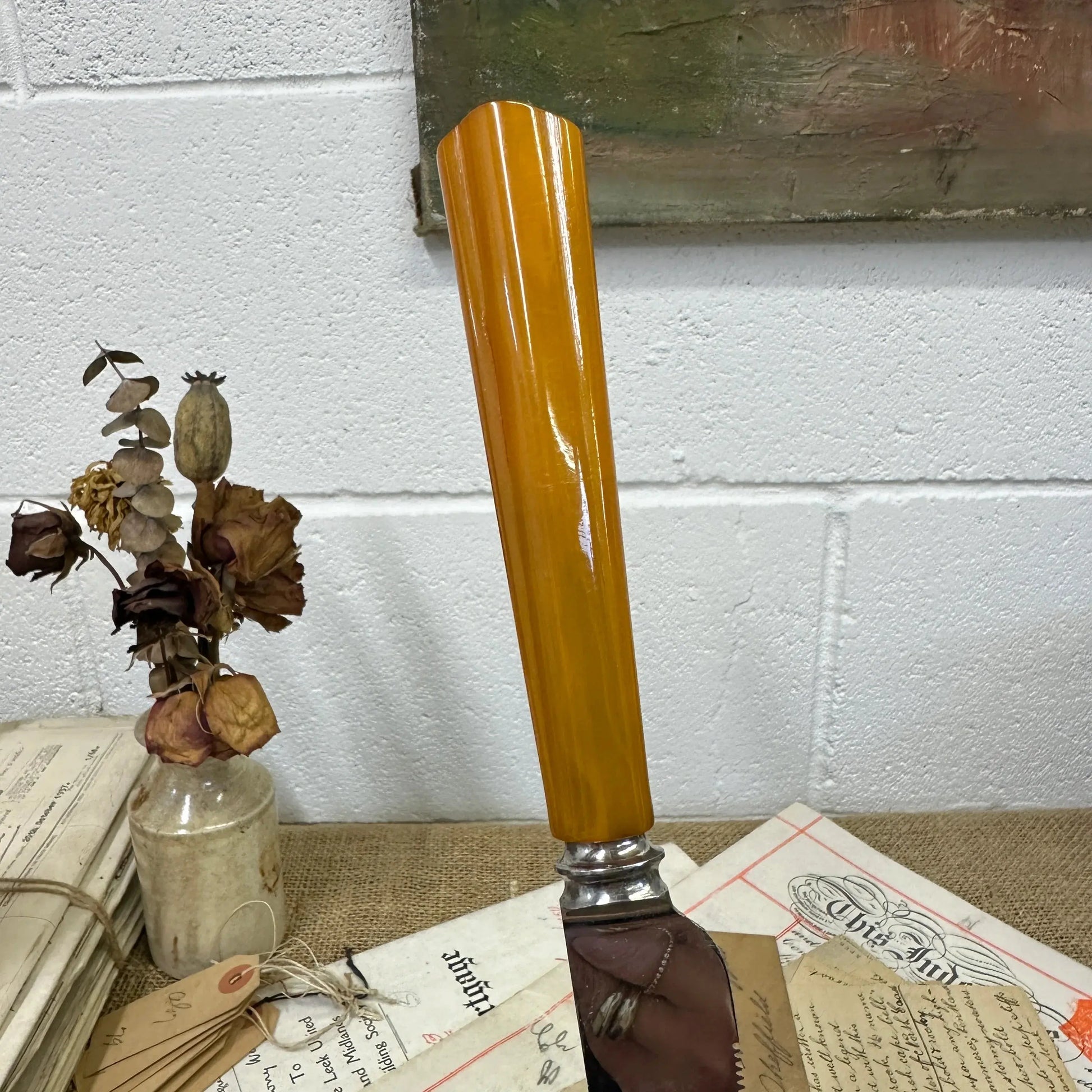 Bread Knife Phenolic Handle - The Blind Mole