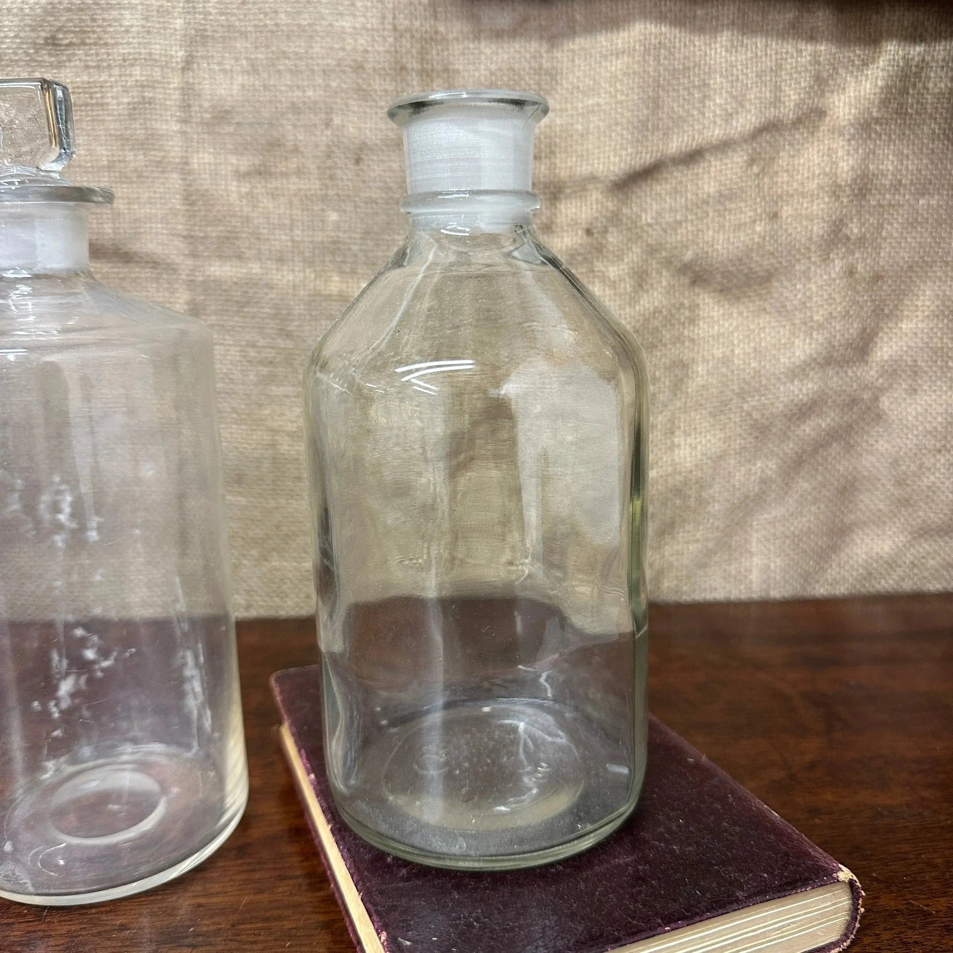Vintage Glass Apothecary Propagating Bottles The Blind Mole