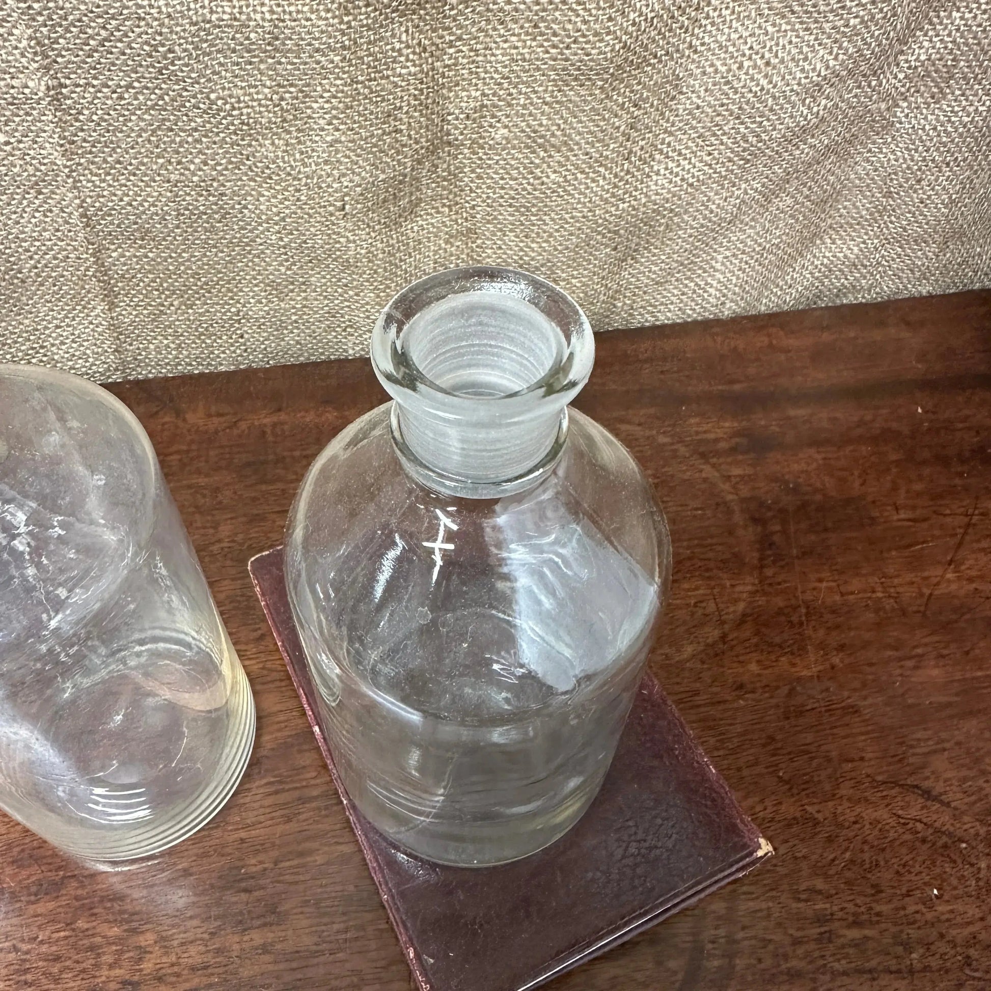 Vintage Glass Apothecary Propagating Bottles The Blind Mole