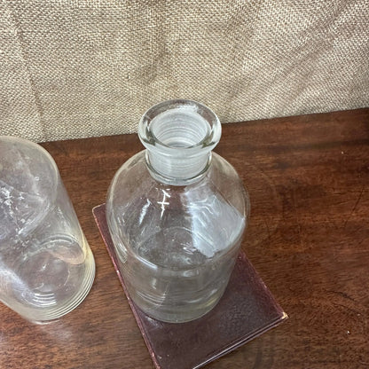 Vintage Glass Apothecary Propagating Bottles The Blind Mole