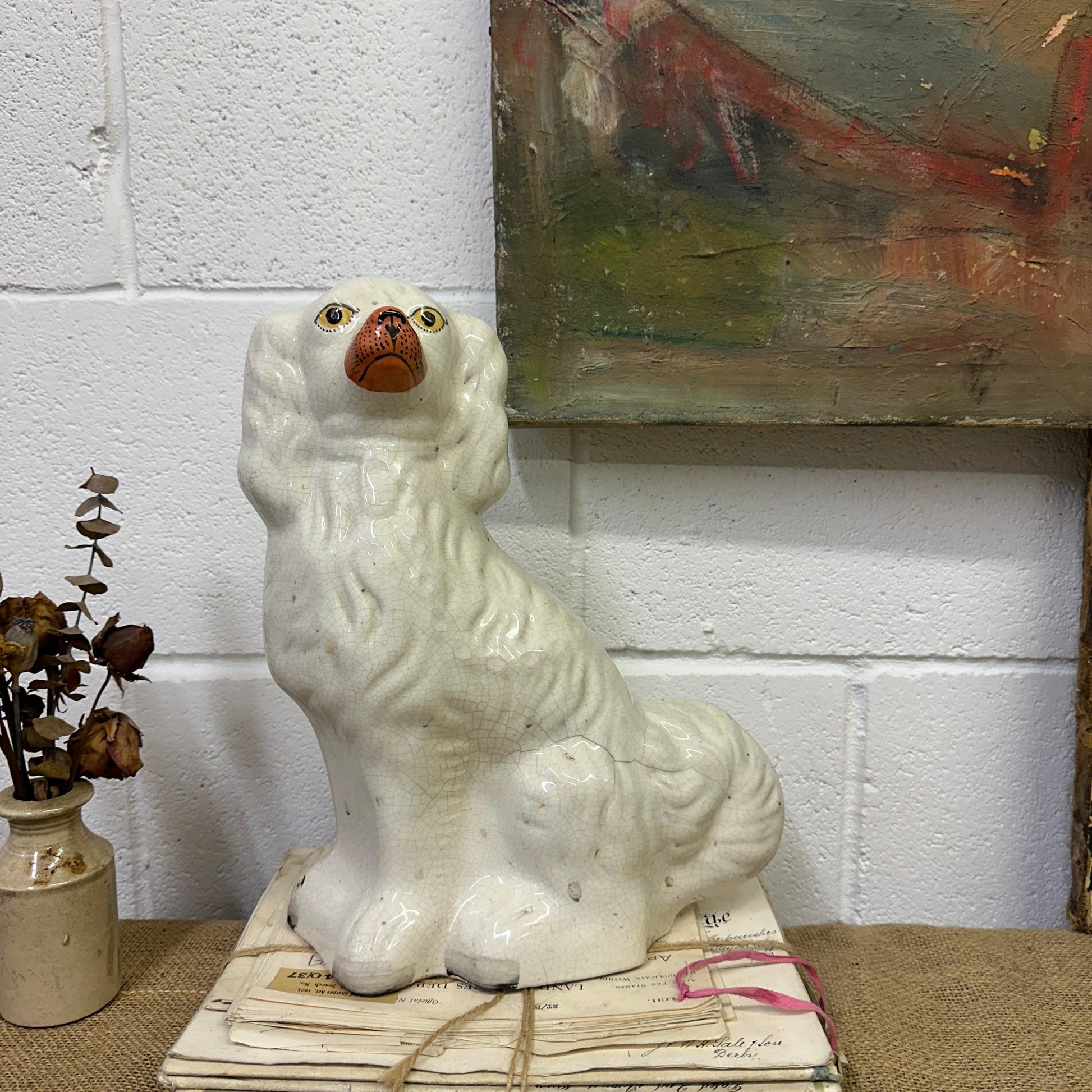 Wally Dog Flat Backed Fireside Spaniel – The Blind Mole