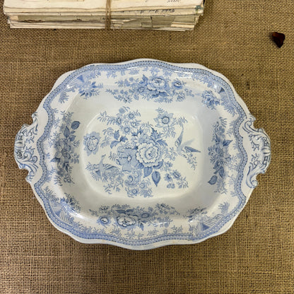 Wedgwood Victorian Serving Dish Asiatic Pheasant - The Blind Mole