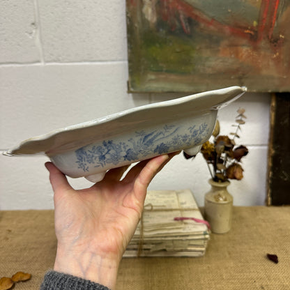 Wedgwood Victorian Serving Dish Asiatic Pheasant - The Blind Mole