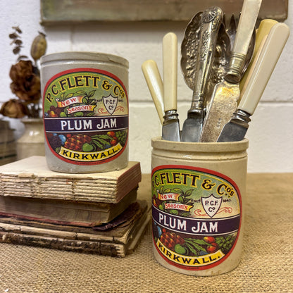 Stoneware Kirkwall Jam Pots, Various