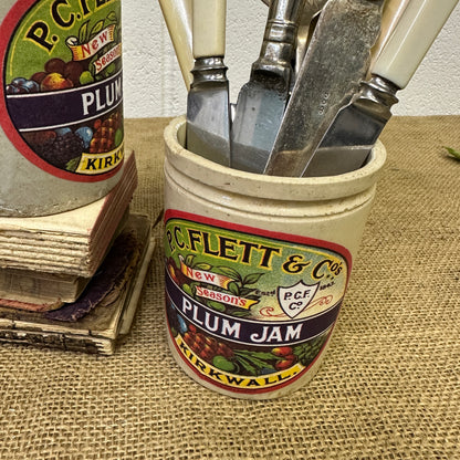 Stoneware Kirkwall Jam Pots, Various