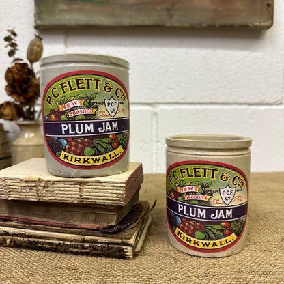 Stoneware Kirkwall Jam Pots, Various