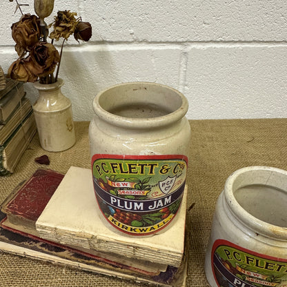 Stoneware Kirkwall Jam Pots, Various