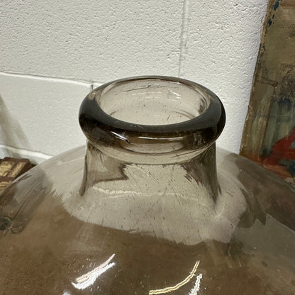 Huge Antique Carboy Demijohn Terrarium - The Blind Mole