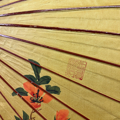 Huge Japanese Wagasa Bamboo & Paper Parasol - The Blind Mole