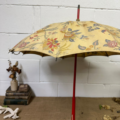 Vintage Cotton Parasol - The Blind Mole
