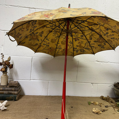 Vintage Cotton Parasol - The Blind Mole