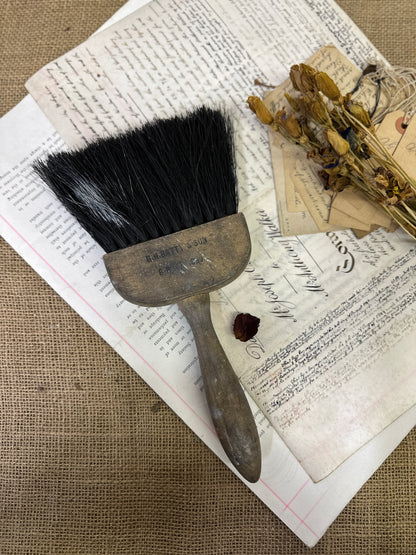 Rustic British Painters Dusting Brush Branded - The Blind Mole