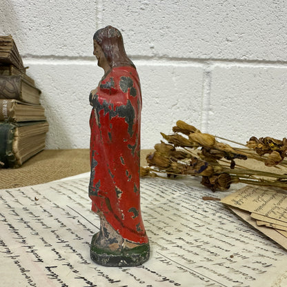 Lead Jesus Standing Vintage Figure - The Blind Mole