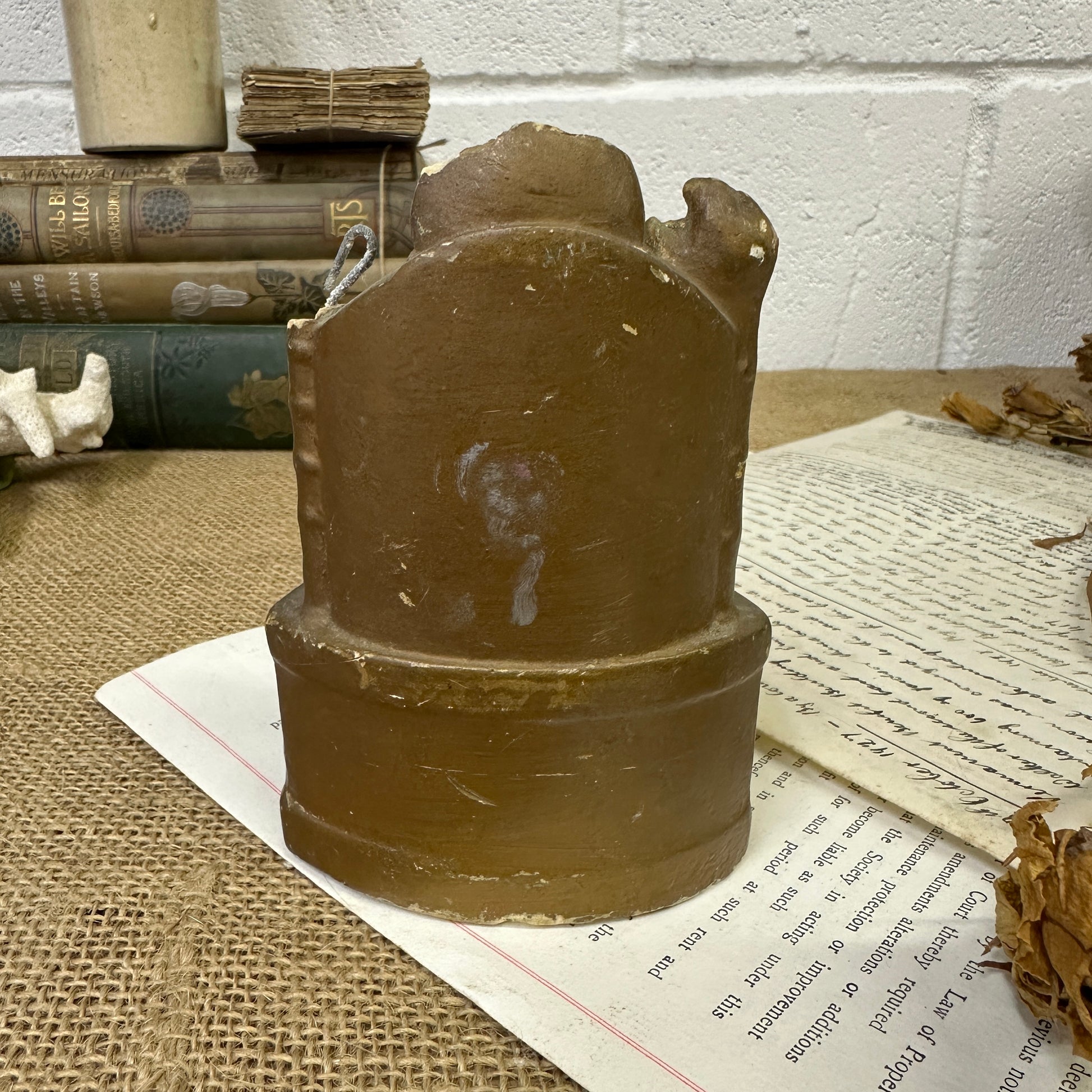 Vintage Chalkware Lady of Walsingham Mary - The Blind Mole