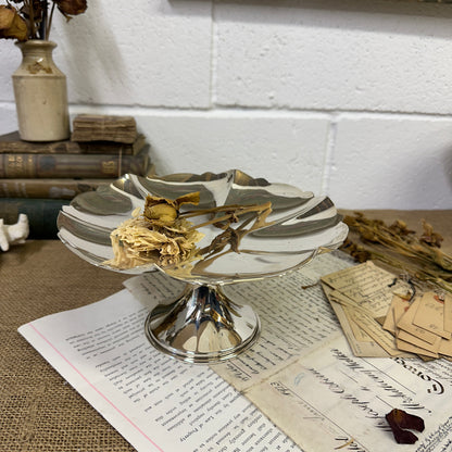 Silver Plated Cake Plate - The Blind Mole