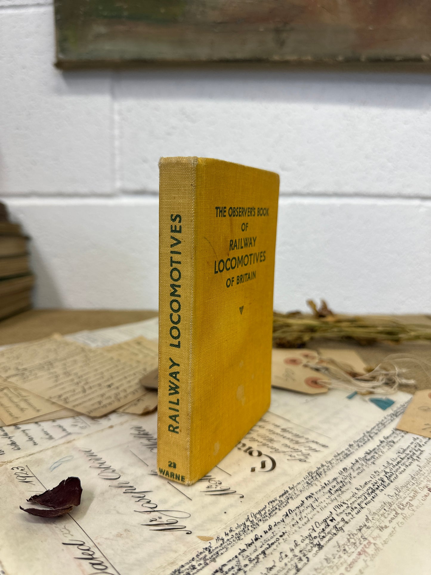 The observer’s book Railway Locomotives- Title Bottom to Top - The Blind Mole