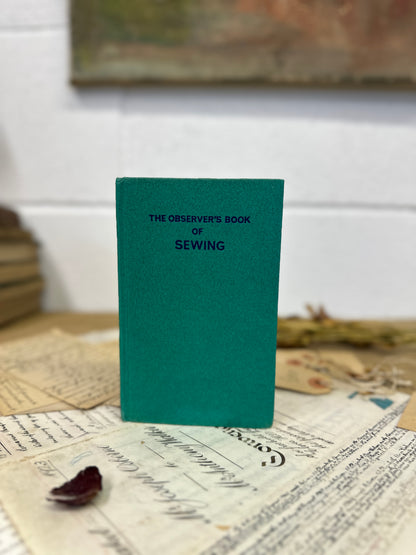 The observer’s book Sewing - Title Top to Bottom - The Blind Mole