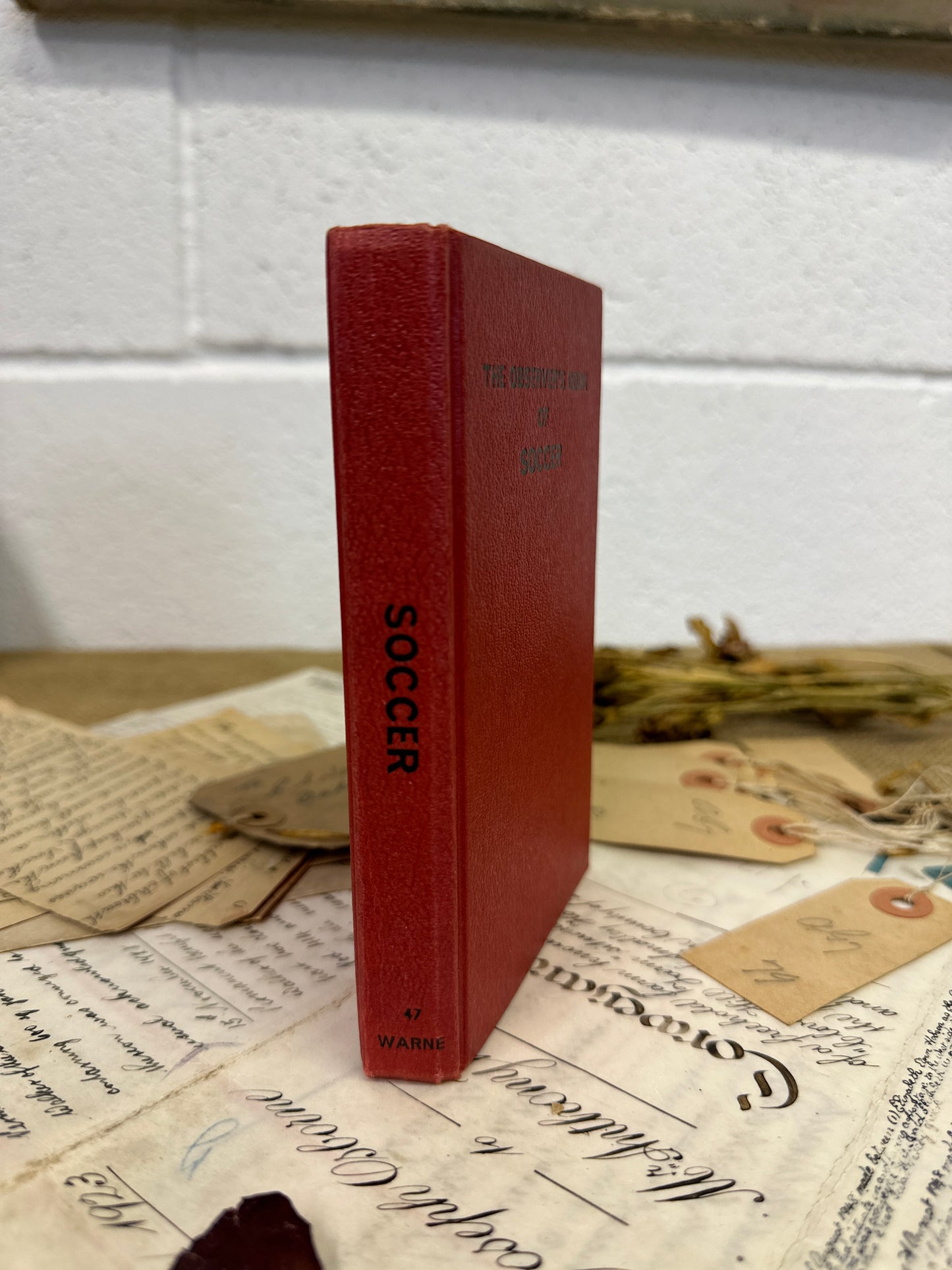 The observer’s book Soccer - Tile Top to Bottom - The Blind Mole