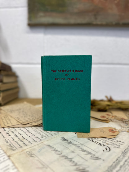 The observer’s book House Plants - Tile Top to Bottom - The Blind Mole