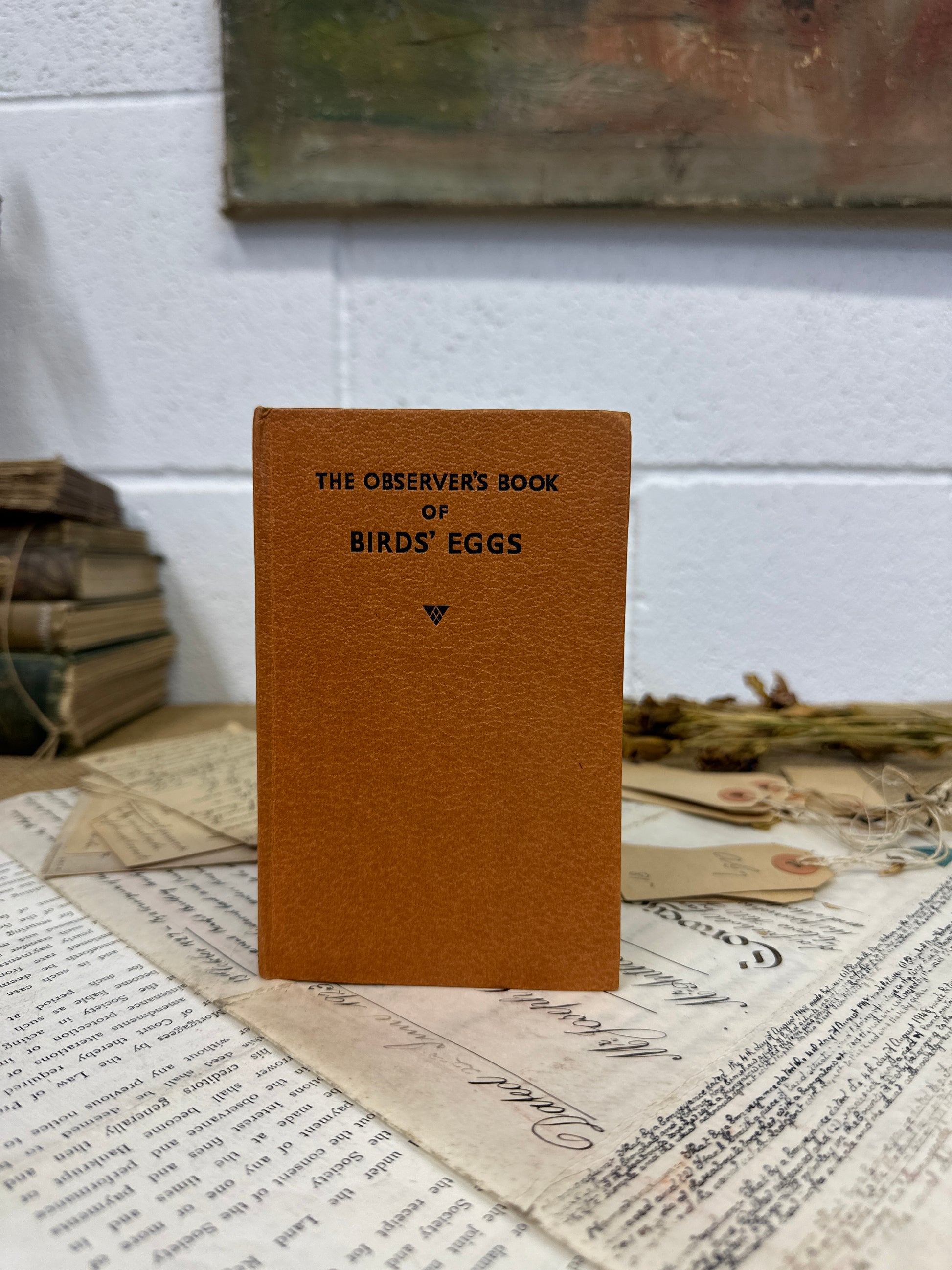 The observer’s book Birds Eggs - Title Bottom to Top - The Blind Mole