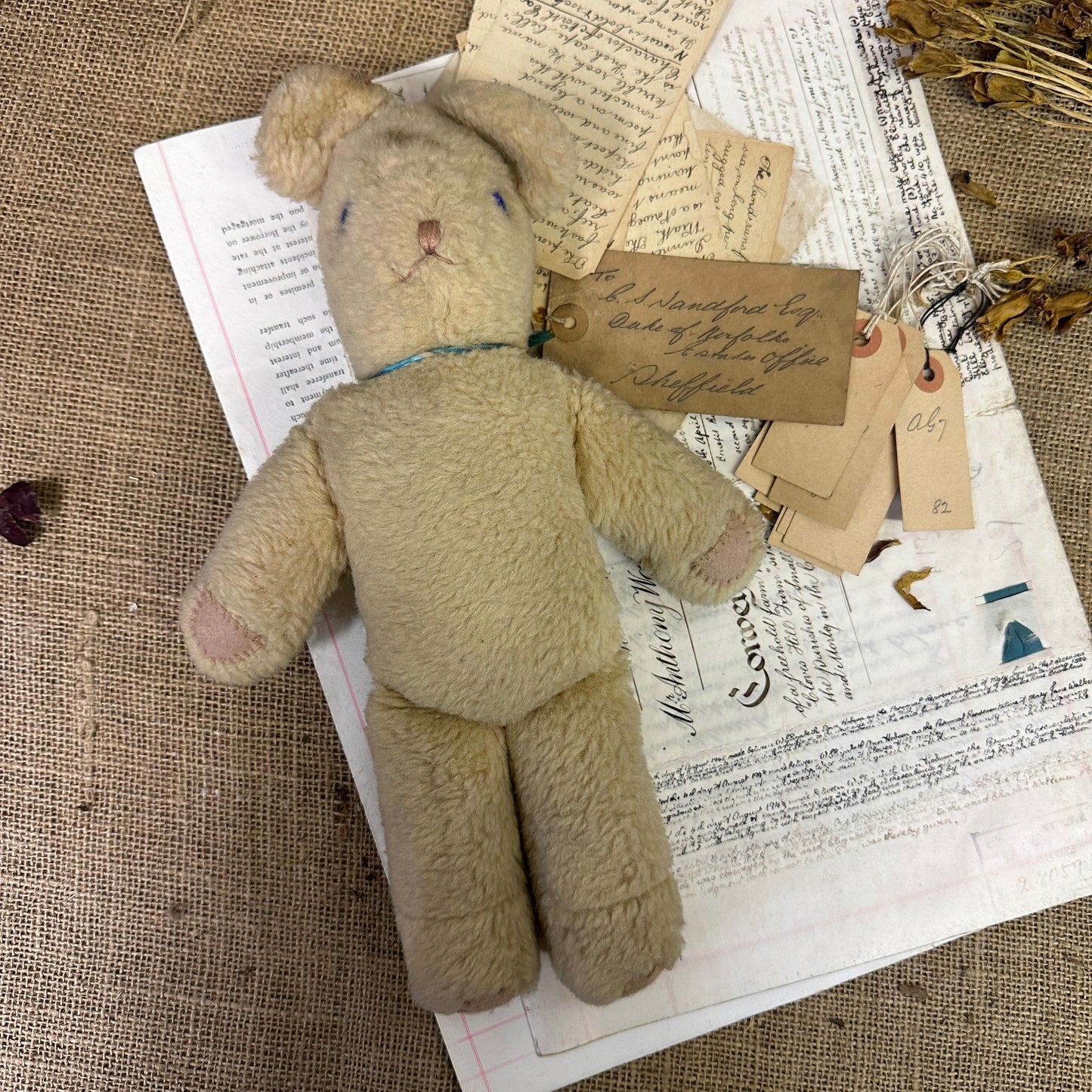 Vintage Teddy Bear - The Blind Mole